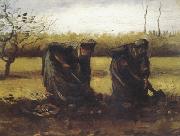 Vincent Van Gogh, Two Peasant Women Digging Potatos (nn04)